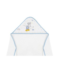 Interbaby Mickey Μπουρνούζι Κάπα White/Blue